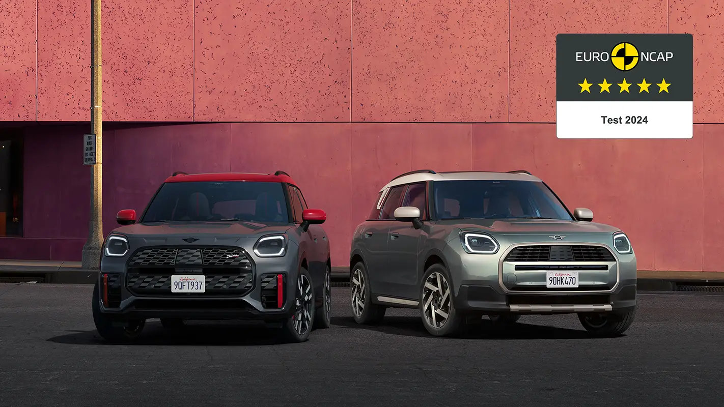 el mini countryman obtiene una de las maximas puntuaciones en seguridad